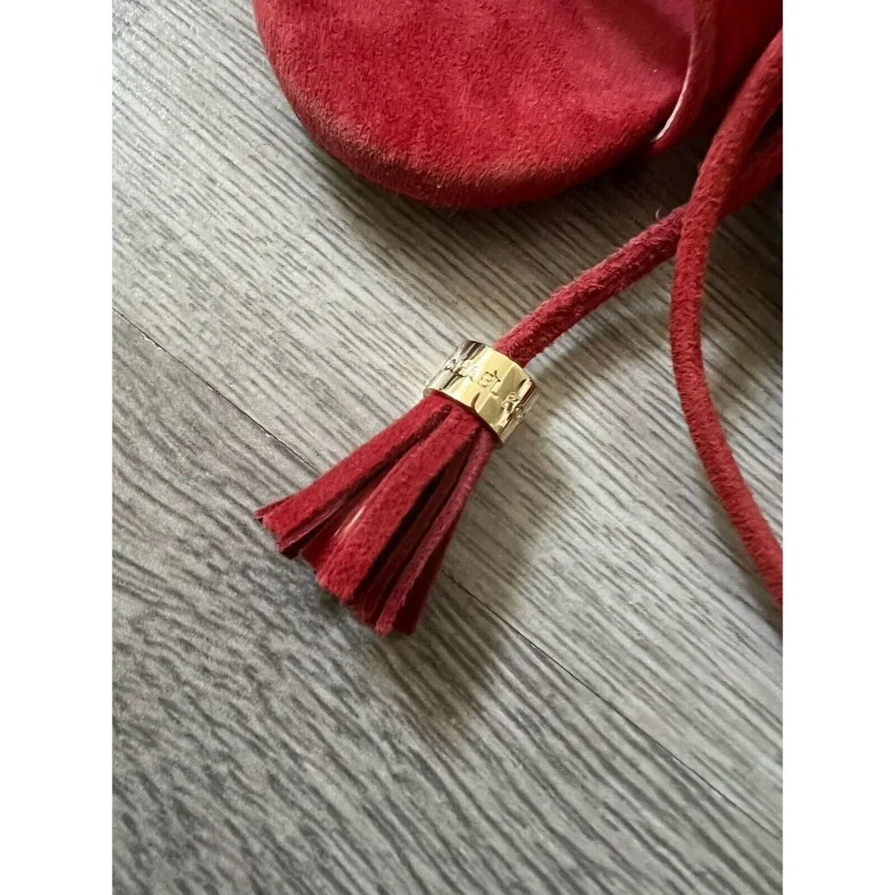 Michael Kors Mirabel Suede Open Toe Lace Up Sandal Heels Size 5 - Picture 2 of 11